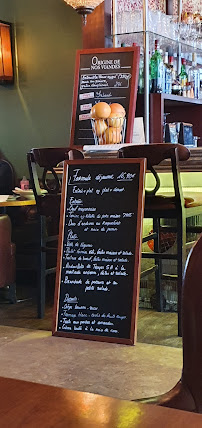 Le Trait d'Union à Paris menu