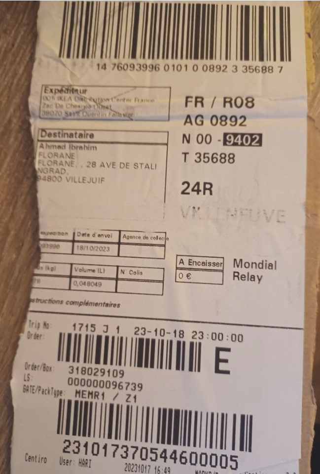 Photo n° 1 de l'avis de Gaius. fait le 20/10/2023 à 17:26