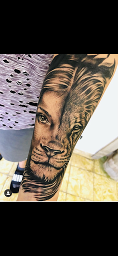 Explore geometric tattoo ideas, creative tattoo ideas in Fort Myers, available at Loyal 2 The Coil Tattoos & Piercings (Edison Mall Location Entrance F)