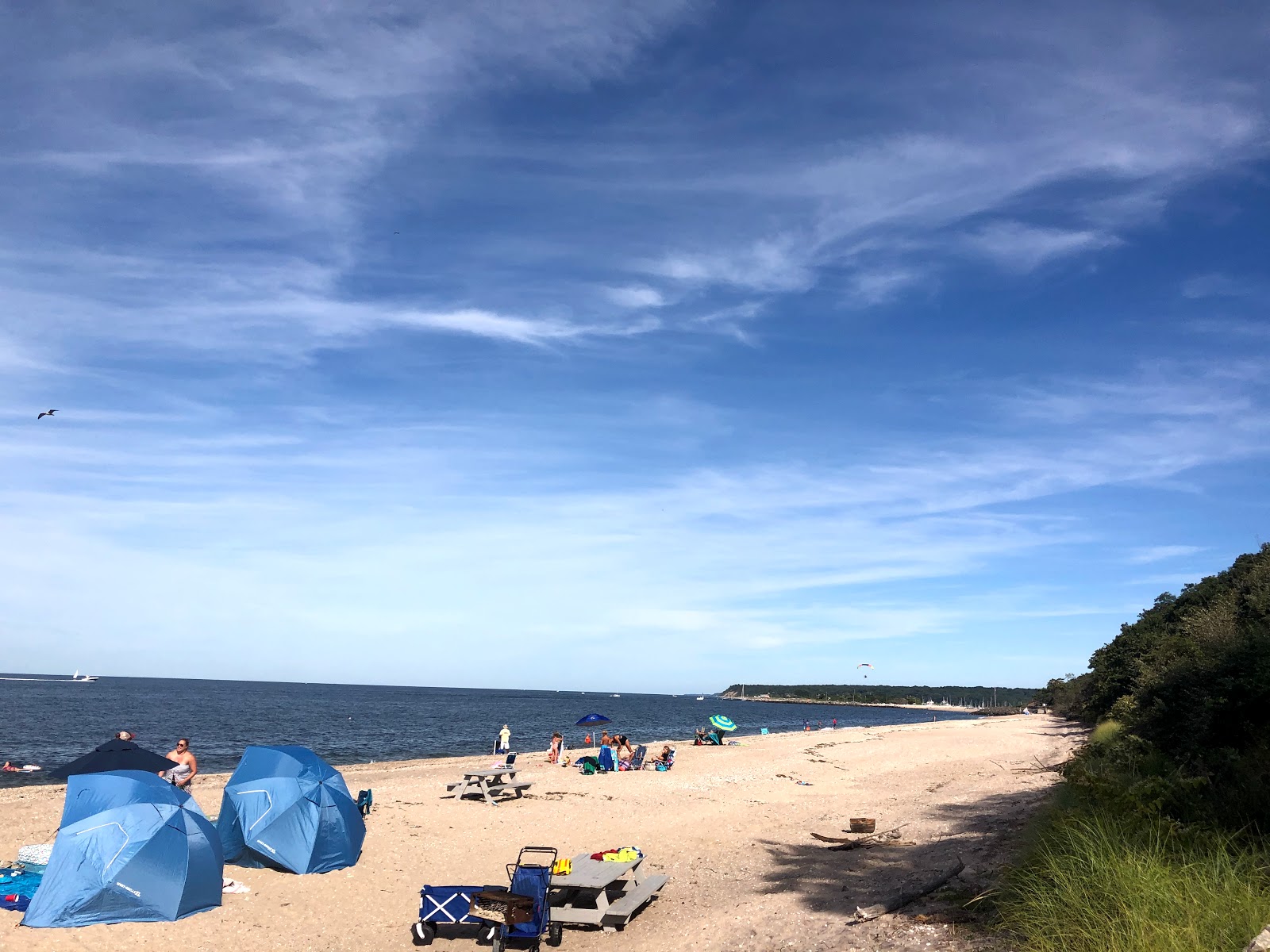 Photo of Port Jefferson East with blue pure water surface