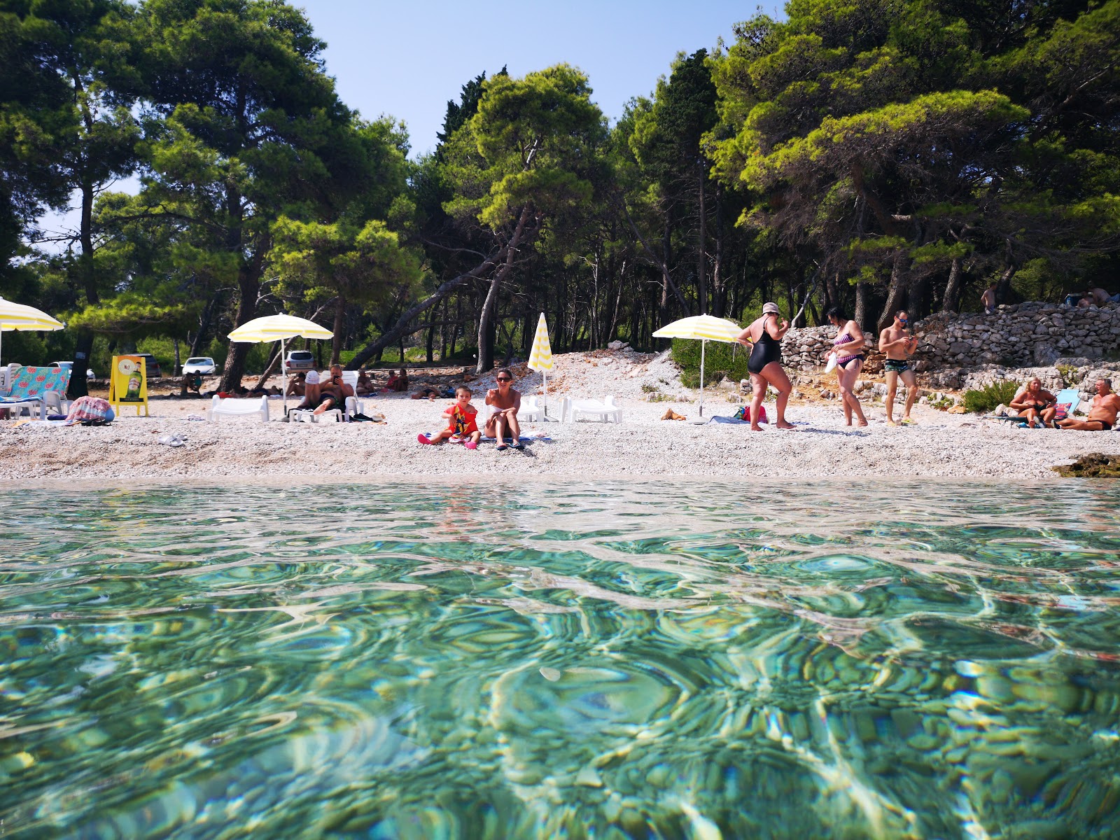 Zdjęcie Babin Laz beach częściowo obszar hotelowy