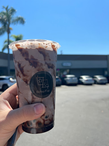 Brownie swirl - extra blended and with boba
