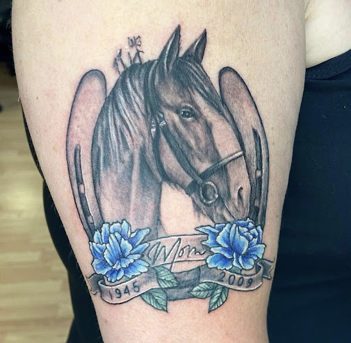 Explore beach tattoo ideas small, creative tattoo ideas in Carrollton, available at The Painted Crow Tattoo