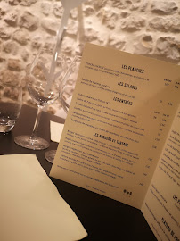 Cave et Restaurant Le Bateau Ivre à Poitiers menu