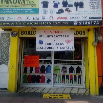 Uniformes INNOVATEX Querétaro | Bordados, Serigrafia, Sublimado portada