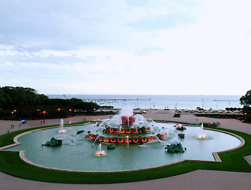 Fountain «Buckingham Fountain», reviews and photos, 301 S Columbus Dr, Chicago, IL 60605, USA