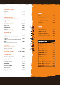 Menu du Speedita Pizzeria vibo marina à Vibo Marina