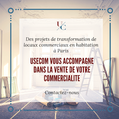 Cession de commercialité - Changement d'usage & Agrément bureaux avec Usecom Conseil à Paris