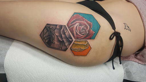 Explore crane tattoo ideas, creative tattoo ideas in Spencer, available at Ink Envy Tattoo And Body Piercing