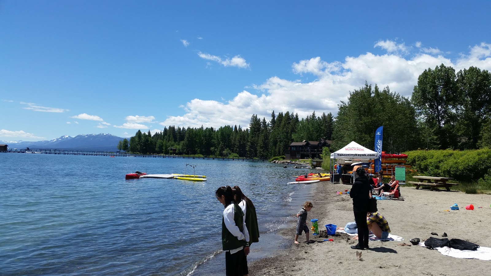 Photo of Tahoe City Public Beach with spacious shore