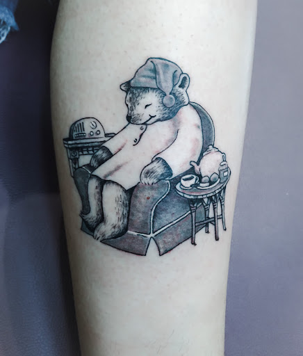 Explore space filling tattoo ideas, creative tattoo ideas in Johnson City, available at Defiant Designs