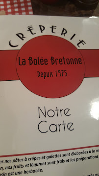 La crêperie de sainte maxime Depuis 1970 Ouvert toute l'année à Sainte-Maxime menu