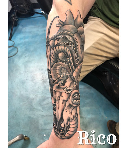 Explore beautiful tattoo ideas for females, creative tattoo ideas in Benton, available at Relics Tattoo Studio