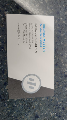 Car Dealer «Hall Hyundai Newport News», reviews and photos, 12872 Jefferson Ave, Newport News, VA 23608, USA