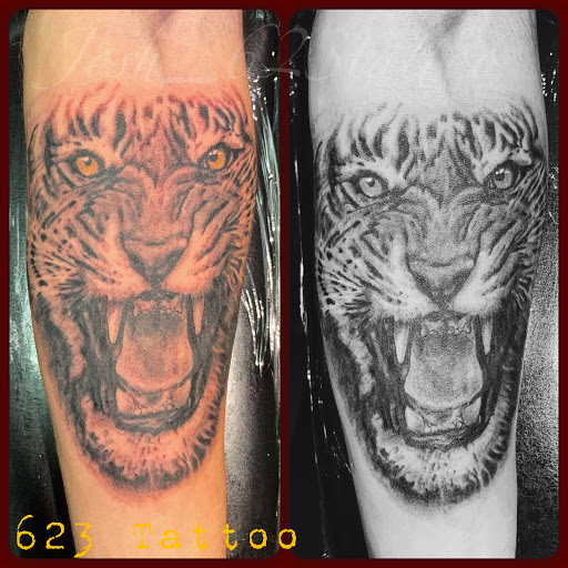 Explore greek tattoo ideas for men, creative tattoo ideas in Watertown, available at 623 Tattoo