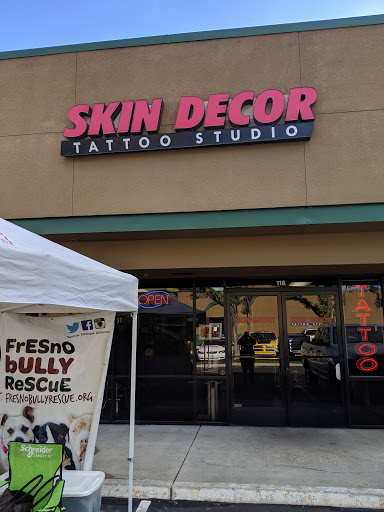 Tattoo Shop «Skin Decor Tattoo Studio», reviews and photos, 5048 N Blackstone Ave, Fresno, CA 93710, USA