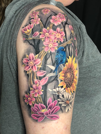 Explore swiss tattoo ideas, creative tattoo ideas in Greenfield, available at Tattoos In Time Studio