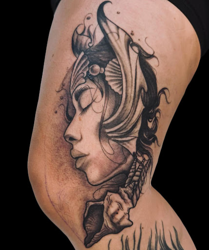 Explore redneck tattoo ideas, creative tattoo ideas in San Diego, available at Black&Grey Atelier