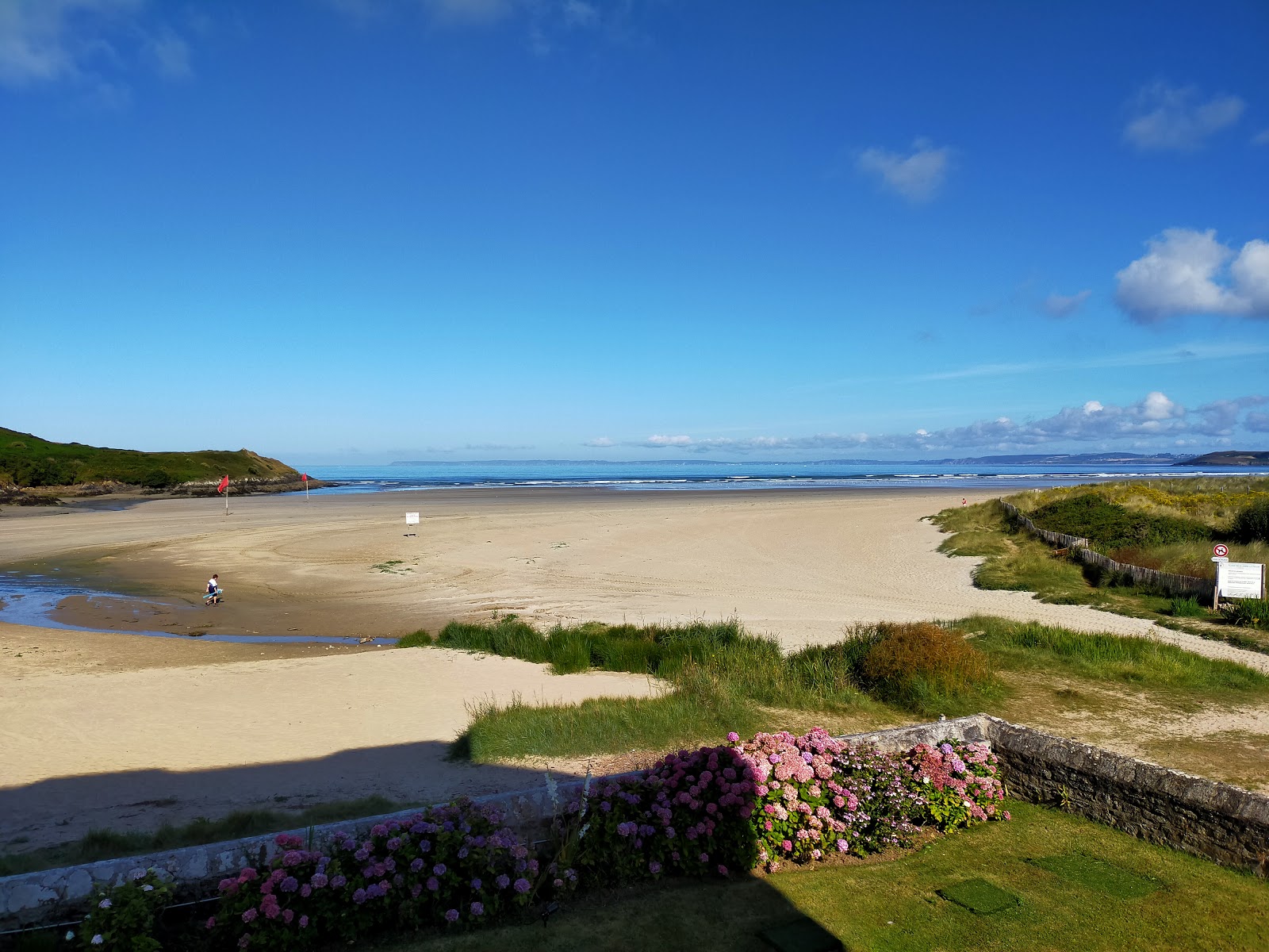 Photo de Plage de Sainte-Anne zone sauvage