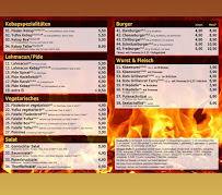 Menu / carte de Grill Ecke à Freiburg im Breisgau