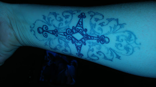 Explore bible tattoo ideas for men, creative tattoo ideas in Huntsville, available at Blacktide Tattoo Co.