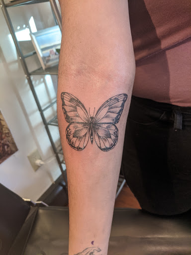 Explore freestyle tattoo ideas, creative tattoo ideas in Jamaica Plain, available at Fat Rams Pumpkin Tattoo