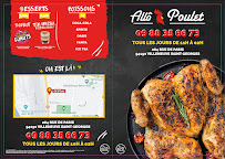 Menu du Allo poulet à Villeneuve-Saint-Georges