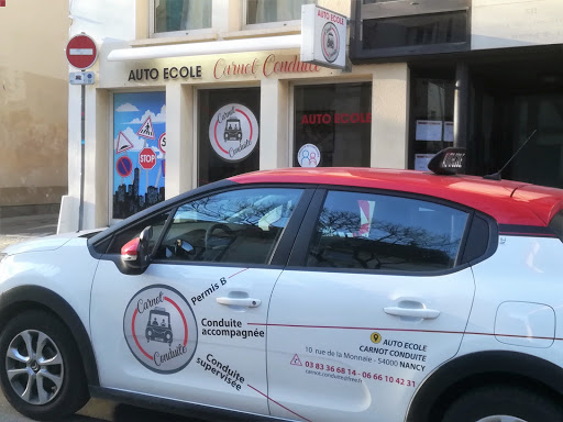 Auto-École Carnot Conduite à Nancy, Meurthe-et-Moselle