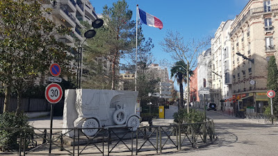 Hommage aux taxis de Levallois à Levallois-Perret