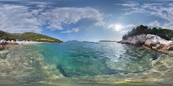 Veliki zal beach'in fotoğrafı düz bir kıyı şeridi ile birlikte