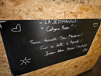 Carte du Effi - Pizzeria Effimera à Sceaux
