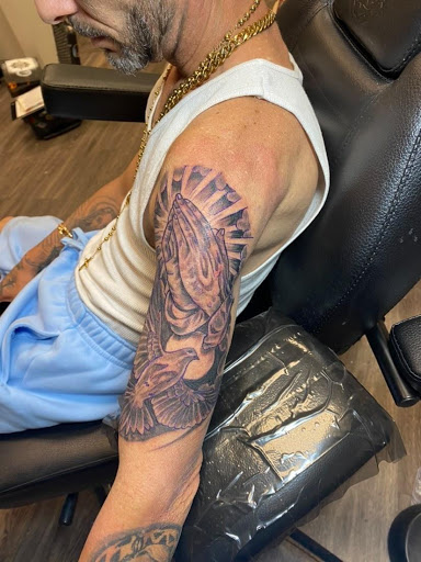 Explore small simple tattoo ideas for men, creative tattoo ideas in Denver, available at Viva La Raza Tattoo Club