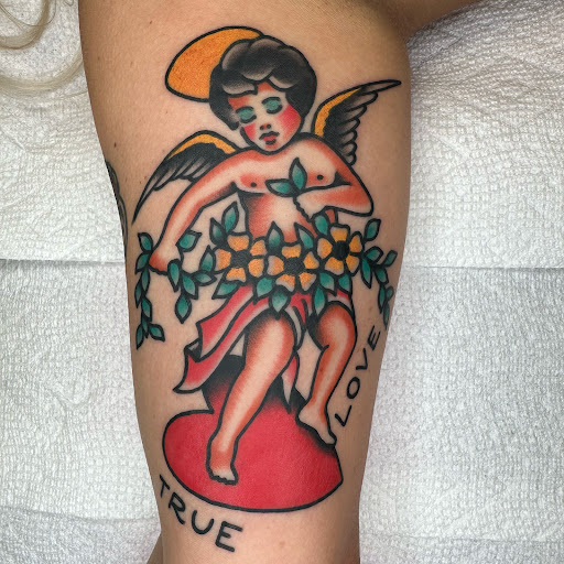 Explore gargoyle tattoo ideas, creative tattoo ideas in Matthews, available at Opal Heart Tattoo