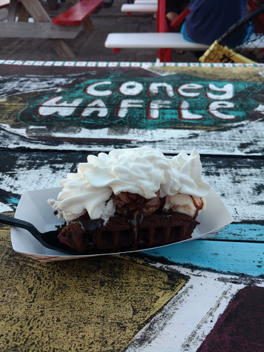 Ice Cream Shop «Coney Waffle», reviews and photos, 803 Ocean Ave, Belmar, NJ 07719, USA