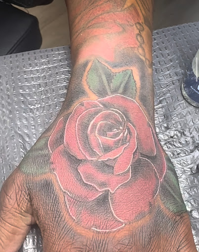 Explore small chest tattoo ideas for men, creative tattoo ideas in Largo, available at Ink Godz Tattoo 2