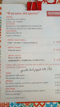 Pizzeria Rossopomodoro Bari à Bari - menu / carte