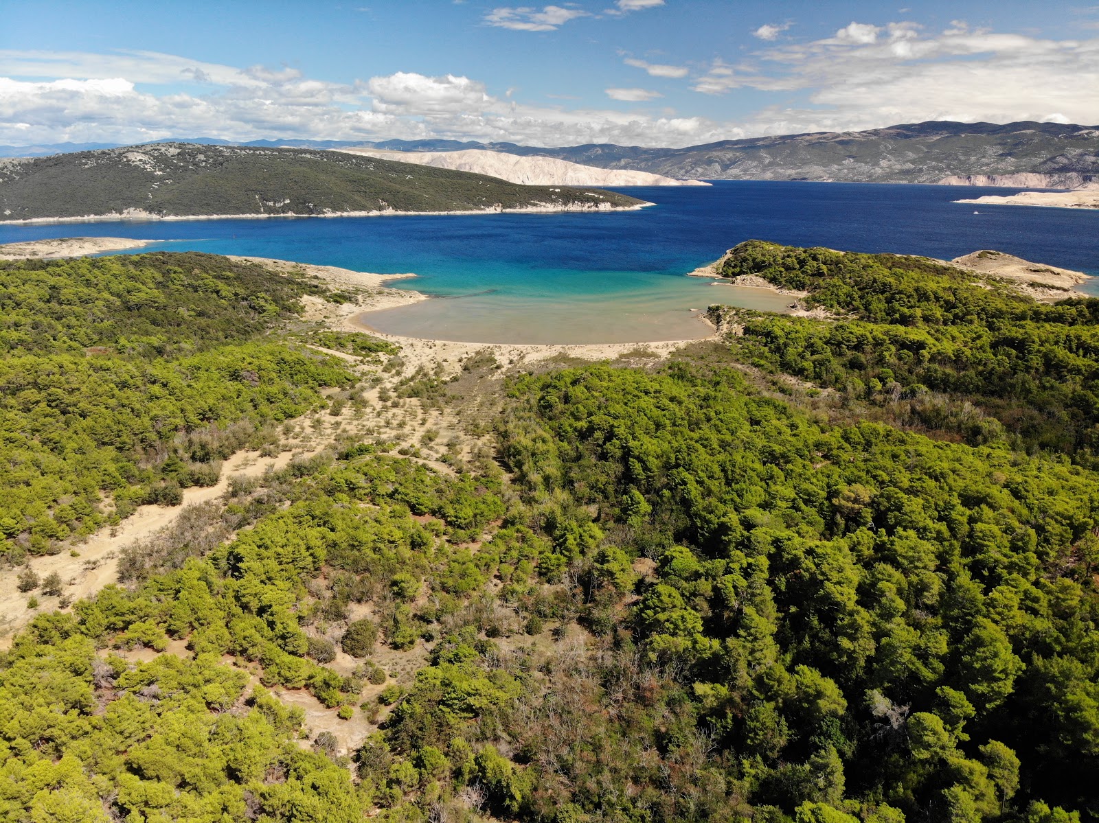 Zdjęcie Sahara beach z powierzchnią beżowy piasek
