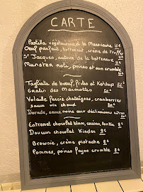 Menu du Les 3 Marmottes à Saint-Dalmas-le-Selvage