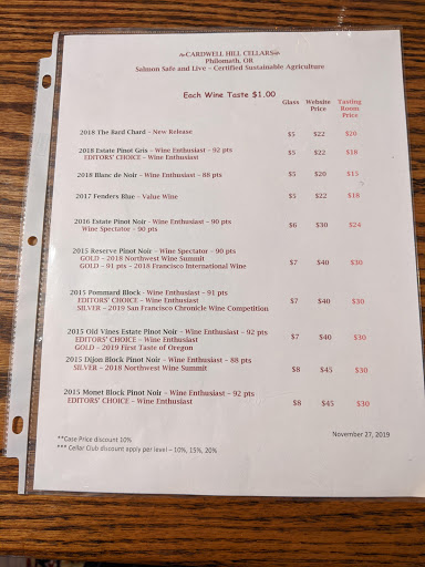 Winery «Cardwell Hill Cellars», reviews and photos, 24241 Cardwell Hill Dr, Philomath, OR 97370, USA