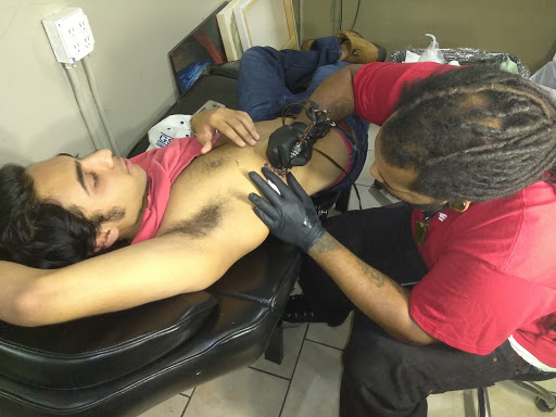 Explore ghostemane tattoo ideas, creative tattoo ideas in Atlanta, available at Iron Palm Tattoos & Body Piercing Atlanta