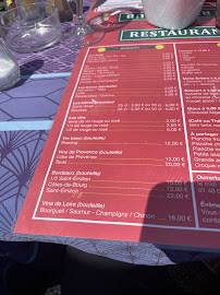 Menu du Relax Club à Bondy