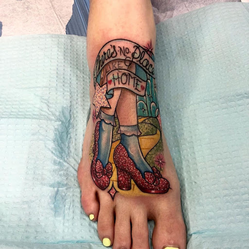 Explore lady gaga tattoo ideas, creative tattoo ideas in Virginia Beach, available at Studio Evolve