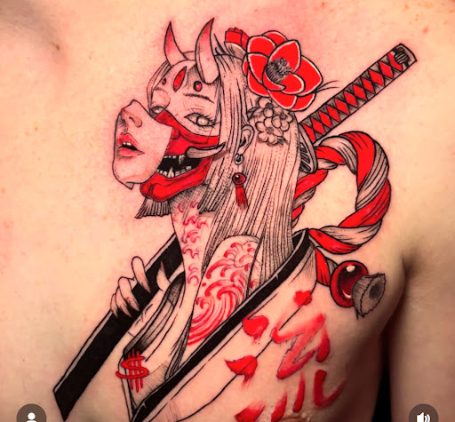Explore 1995 tattoo ideas, creative tattoo ideas in Houston, available at 333 Tattoo Studio HTX