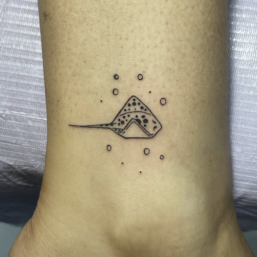 Explore donut tattoo ideas, creative tattoo ideas in Miami, available at Tattoos by Lou Miami - Kendall