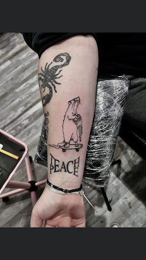 Explore dr who tattoo ideas, creative tattoo ideas in Corning, available at Manifest Studios