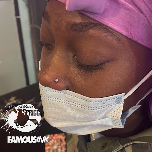 Explore jawline tattoo ideas, creative tattoo ideas in Hammond, available at Famous Ink, Inc.