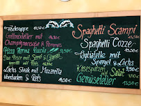 Menu / carte de La Perla Pizzarestaurant à Marktoberdorf