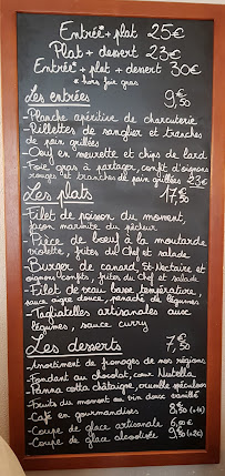 Restaurant français Restaurant La Fontaine à Le Val (le menu)