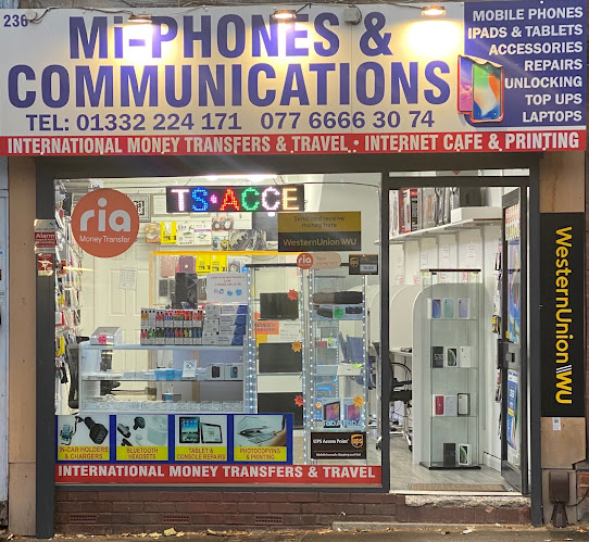Reviews of Mi-PHONES & COMMUNICATION in Derby - Cell phone store