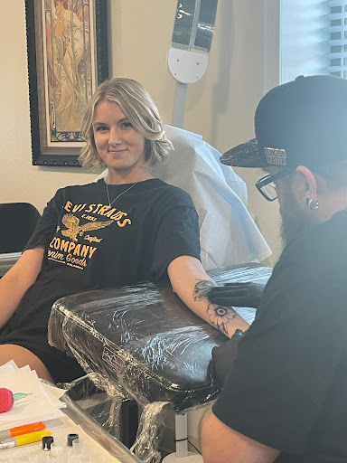 Explore dentist tattoo ideas, creative tattoo ideas in Tea, available at Red Arbor Tattoo